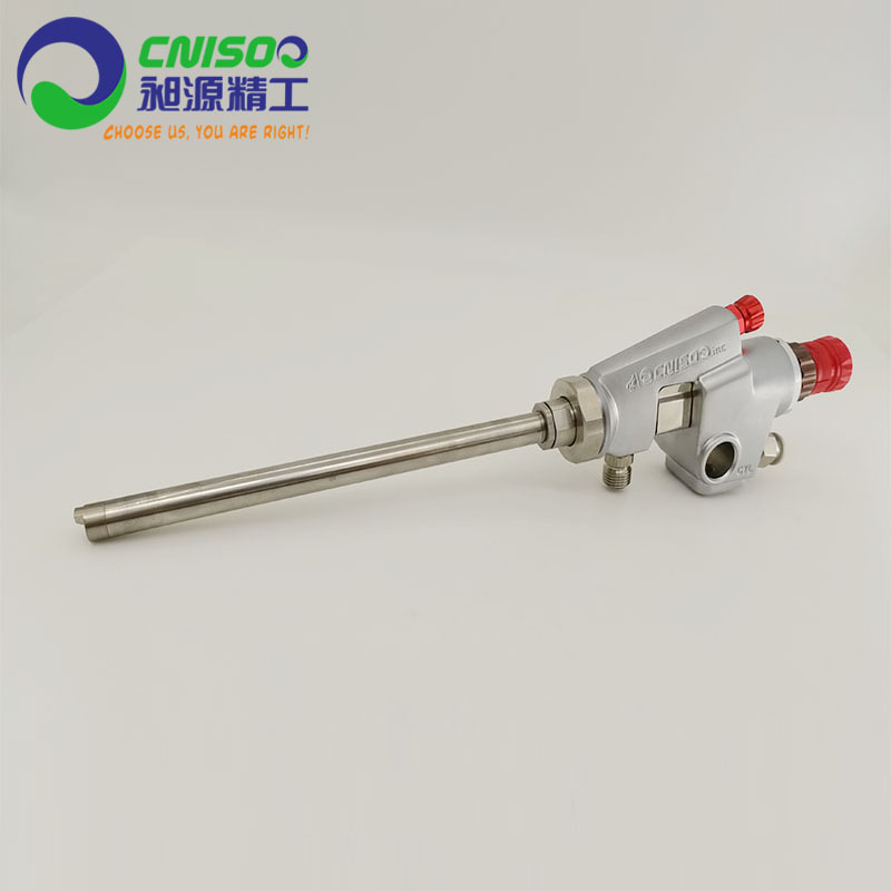 Long Rod Automatic Spray Gun for Coating The Inside of Steel Pipes/Show Video