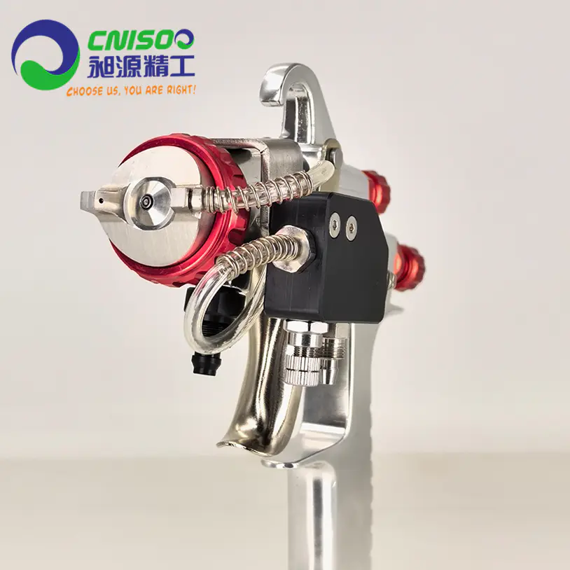Two-Component Water-Based Glue Spray Gun for Insulation Material Spraying